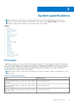 Предварительный просмотр 11 страницы Dell P72G Setup And Specifications Manual