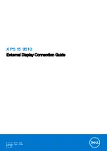 Dell P91F Connection Manual preview