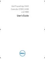 Preview for 1 page of Dell PERC H700 User Manual