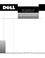 Preview for 1 page of Dell POWER VAULT 130T LIBRARY 130T Installation Manual