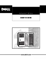 Preview for 1 page of Dell POWER VAULT 130T LIBRARY 130T User Manual