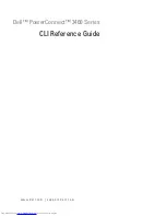 Dell PowerConnect 3400 Series Cli Reference Manual preview