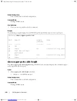 Предварительный просмотр 276 страницы Dell PowerConnect 5424 Command Line Interface Manual