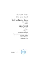 Предварительный просмотр 1 страницы Dell PowerConnect 81 Series Getting Started Manual