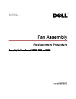 Preview for 1 page of Dell PowerConnect B-7500 Replacement Procedure