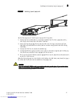 Предварительный просмотр 37 страницы Dell PowerConnect B-FCX Hardware Installation Manual