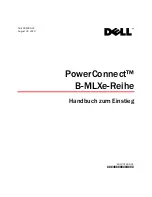 Предварительный просмотр 125 страницы Dell PowerConnect B-MLXe Series Getting Started Manual