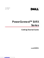 Dell PowerConnect B-RX Getting Started Manual предпросмотр