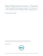 Предварительный просмотр 1 страницы Dell PowerConnect J-8208 Hardware Manual