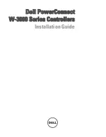 Dell PowerConnect W-3200 Installation Manual preview