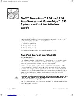 Preview for 7 page of Dell PowerEdge 350 Installation Manual