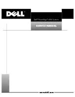 Preview for 1 page of Dell POWEREDGE 4300 Service Manual