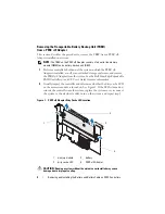 Preview for 6 page of Dell PowerEdge 5/i Removing And Installing The Battery And Battery Cable