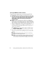 Preview for 12 page of Dell PowerEdge 5/i Removing And Installing The Battery And Battery Cable