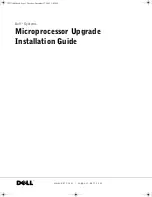 Dell PowerEdge 600SC Installation Manual preview