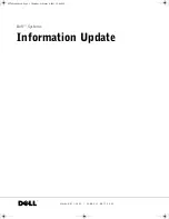 Preview for 1 page of Dell PowerEdge 600SC Update Manual