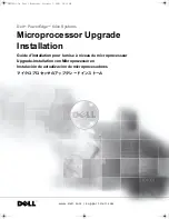 Preview for 1 page of Dell PowerEdge 64 Series Upgrade Installation Manual