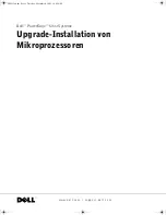 Preview for 19 page of Dell PowerEdge 64 Series Upgrade Installation Manual