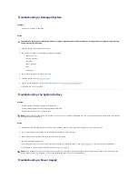 Предварительный просмотр 32 страницы Dell PowerEdge 850 Installation And Troubleshooting Manual