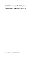 Dell PowerEdge 860 Hardware Owner'S Manual предпросмотр