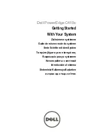 Preview for 1 page of Dell PowerEdge C410X Getting Started Manual