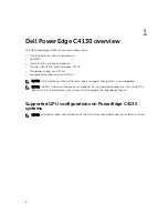 Preview for 8 page of Dell PowerEdge C4130 Owner'S Manual