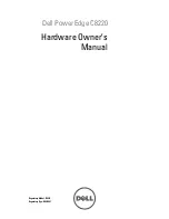 Dell PowerEdge C8220 Hardware Owner'S Manual preview