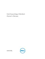 Предварительный просмотр 1 страницы Dell PowerEdge E02B Owner'S Manual