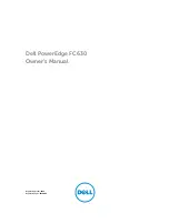 Dell PowerEdge FC630 Owner'S Manual preview