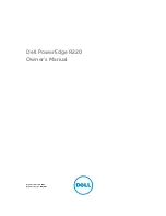 Preview for 1 page of Dell PowerEdge R220 Owner'S Manual