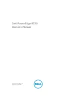 Dell PowerEdge R330 Owner'S Manual preview