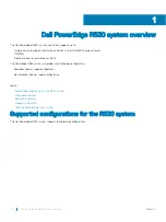 Предварительный просмотр 8 страницы Dell PowerEdge R530 Owner'S Manual