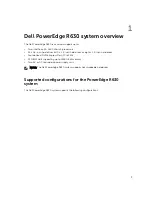 Предварительный просмотр 9 страницы Dell PowerEdge R630 Owner'S Manual