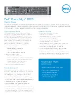Dell PowerEdge R720 t Specifications preview