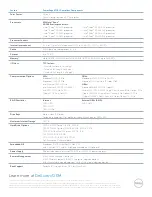 Preview for 2 page of Dell PowerEdge R720 t Specifications