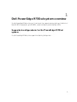 Предварительный просмотр 9 страницы Dell PowerEdge R730xd Owner'S Manual