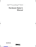 Preview for 1 page of Dell PowerEdge R810 Owner'S Manual