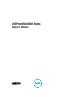 Предварительный просмотр 1 страницы Dell PowerEdge R920 Owner'S Manual