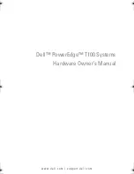 Dell PowerEdge T100 Hardware Owner'S Manual preview