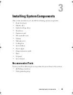 Preview for 45 page of Dell PowerEdge T105 Systems Hardware Owner'S Manual