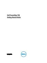 Preview for 1 page of Dell PowerEdge T20 Series Getting Started Manual