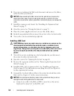 Предварительный просмотр 120 страницы Dell PowerEdge T605 Hardware Owner'S Manual