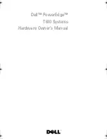 Preview for 1 page of Dell PowerEdge T610 Hardware Owner'S Manual