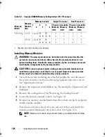 Preview for 128 page of Dell PowerEdge T610 Hardware Owner'S Manual