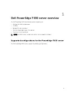 Preview for 9 page of Dell PowerEdge T630 Owner'S Manual