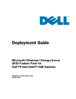 Preview for 1 page of Dell PowerVault 770N Deployment Manual