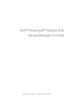 Preview for 1 page of Dell PowerVault MD3000i Cli Manual