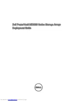 Preview for 1 page of Dell PowerVault MD3260 Series Deployment Manual