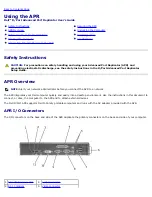 Предварительный просмотр 2 страницы Dell PR01X - Advanced Port Replicator 2U442 Manual