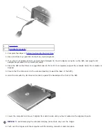 Предварительный просмотр 7 страницы Dell PR01X - Advanced Port Replicator 2U442 Manual